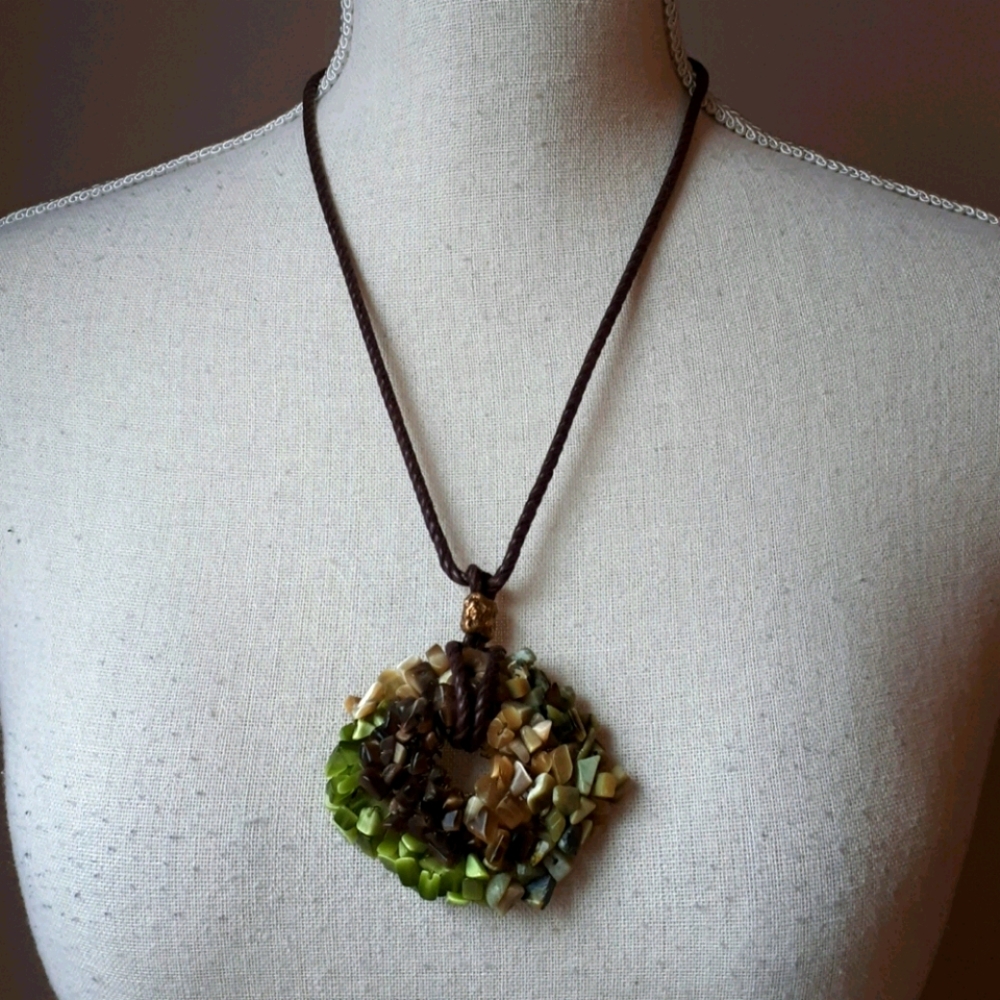 Stone necklace